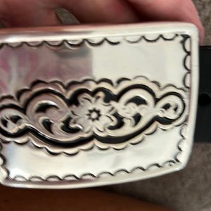 Silpada black 100y% leather be xxl. 46inches long.